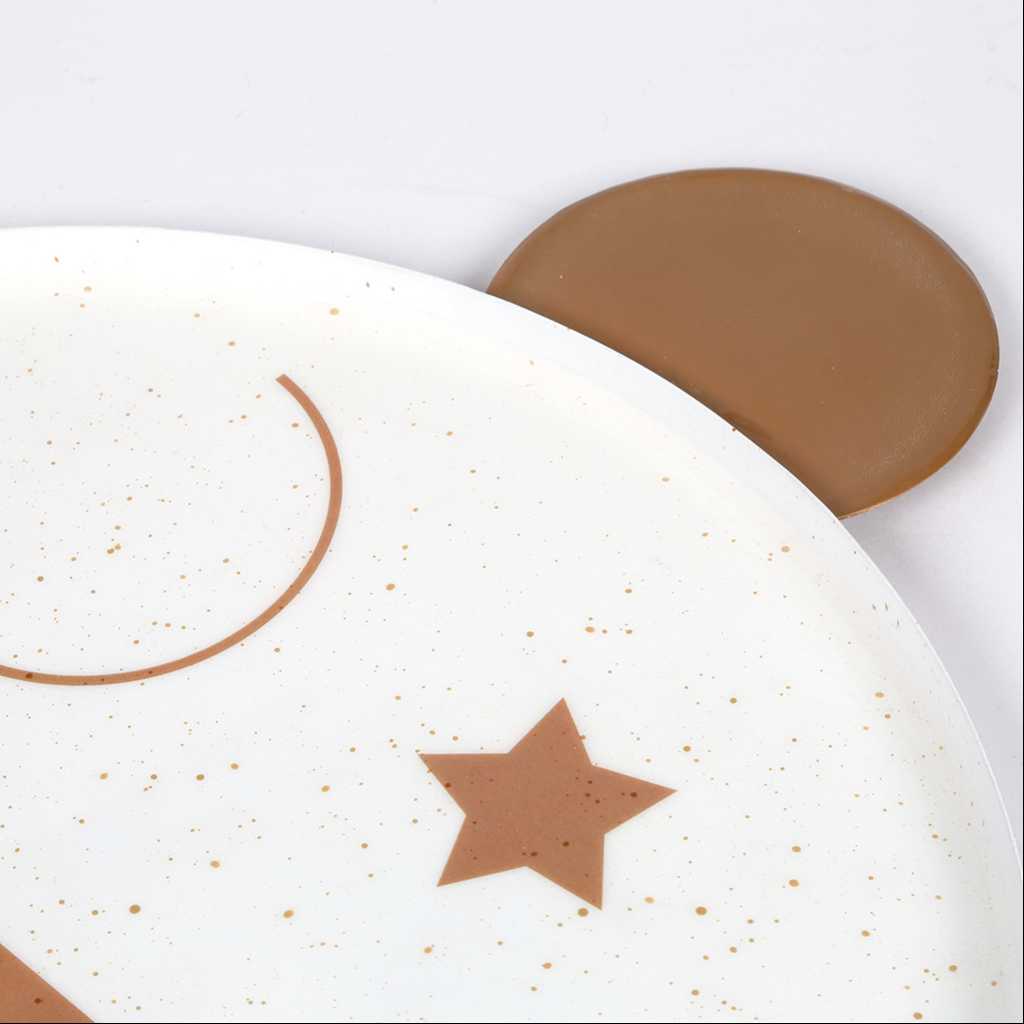 Serving metal tray from Daia
