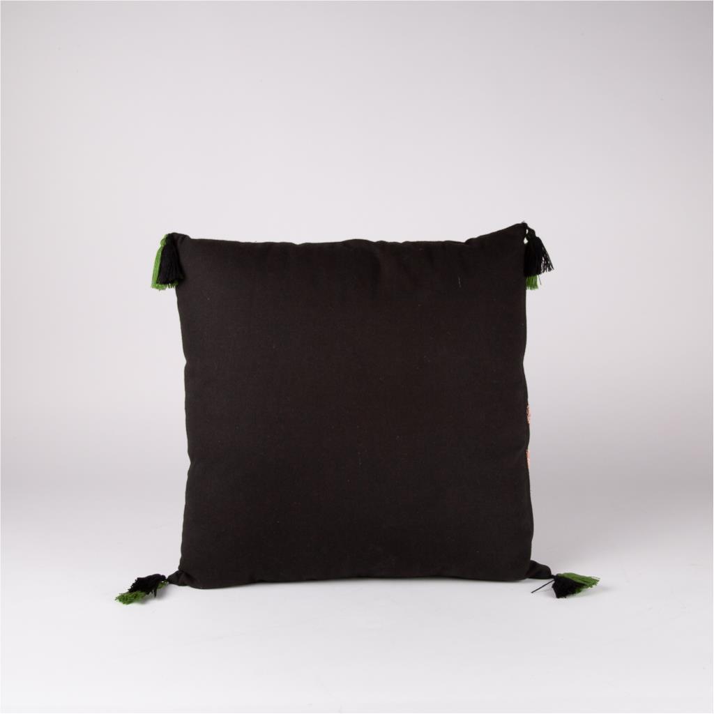 Cushion + Cover with dark pattern