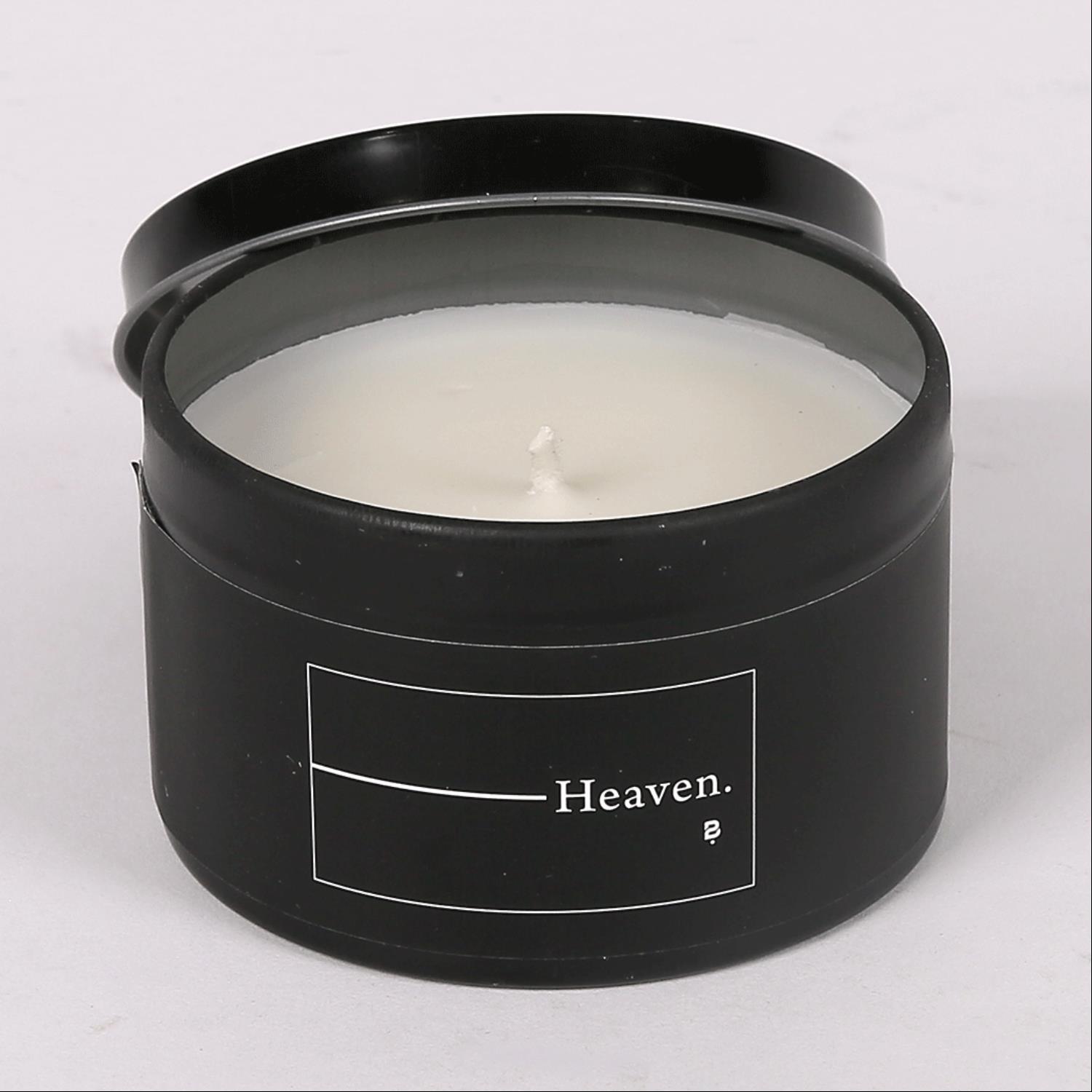 Scented Glass Tin Candle