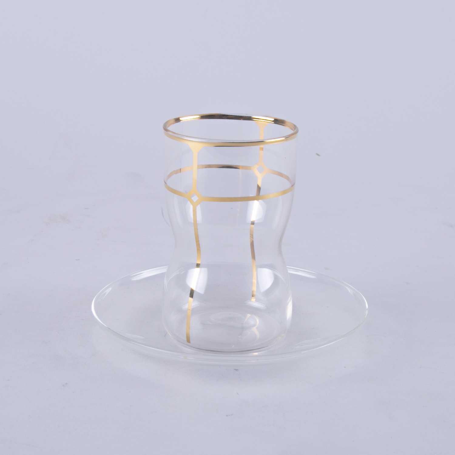 

nesta tea set, Transparent gold