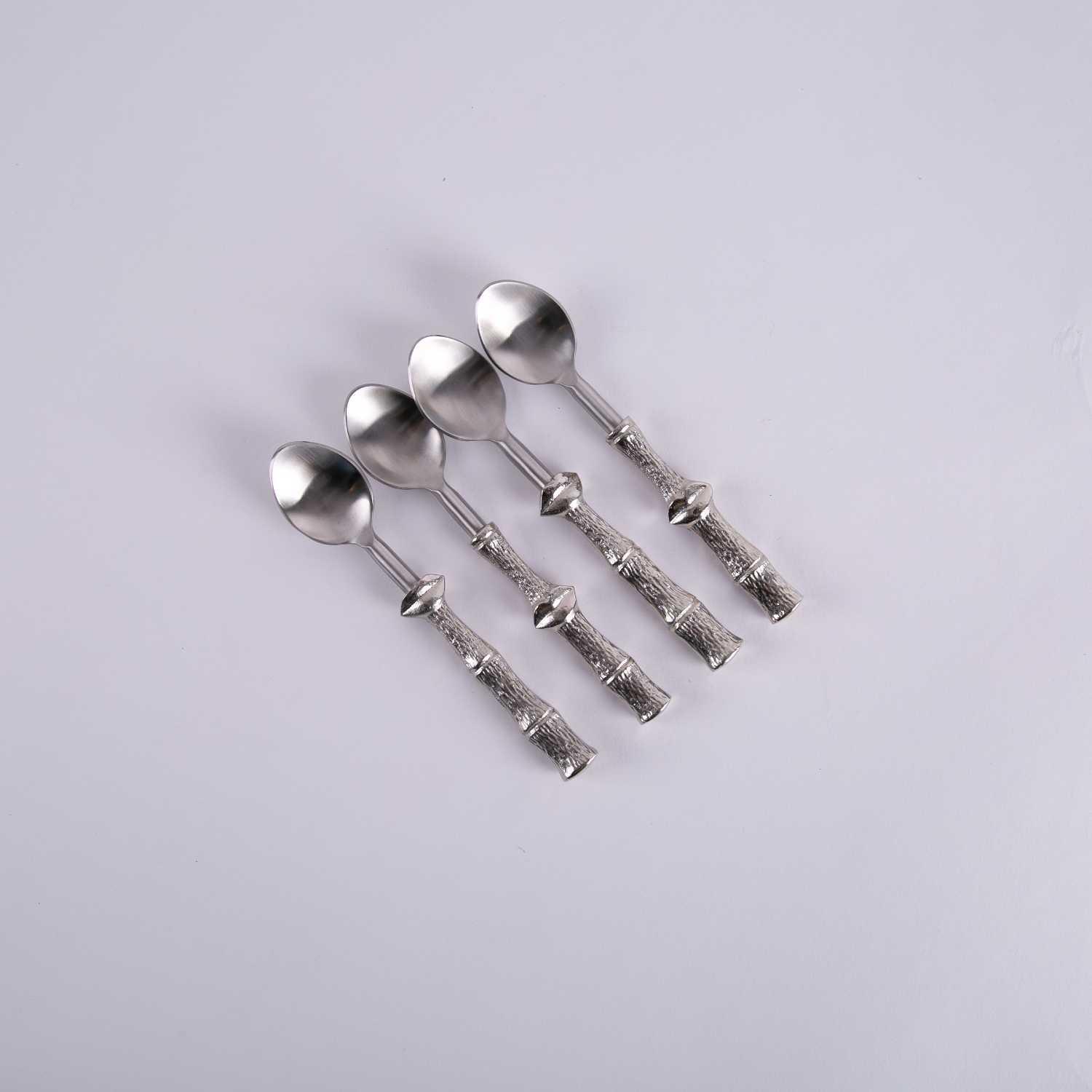 

spoons set from norseen 4, Silver white