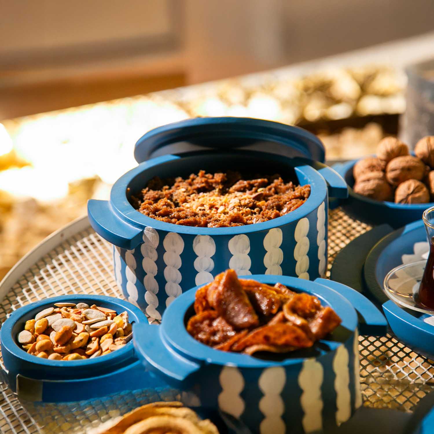 وعاء تقديم خشبي حجم صغير من بيلينا