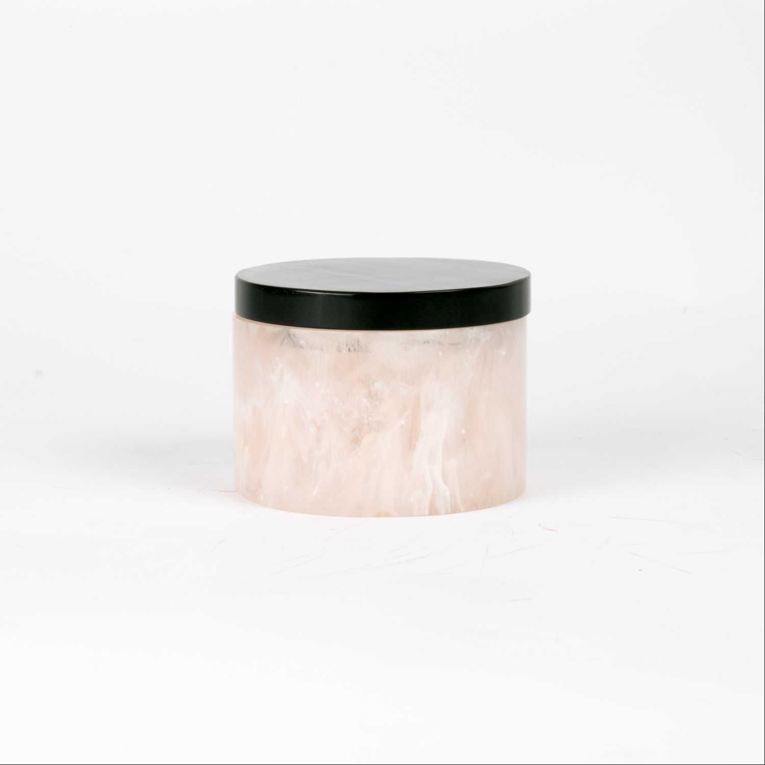 

serene storage box pink black