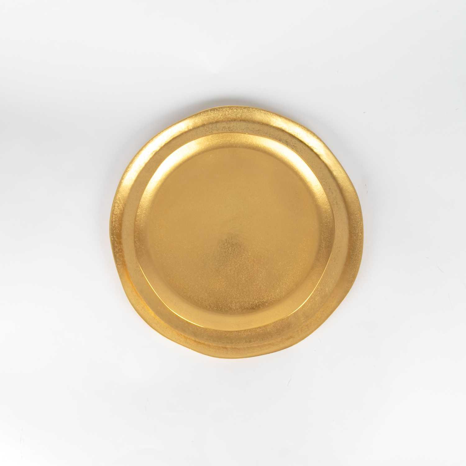 Dinesa Tray Small Gold
