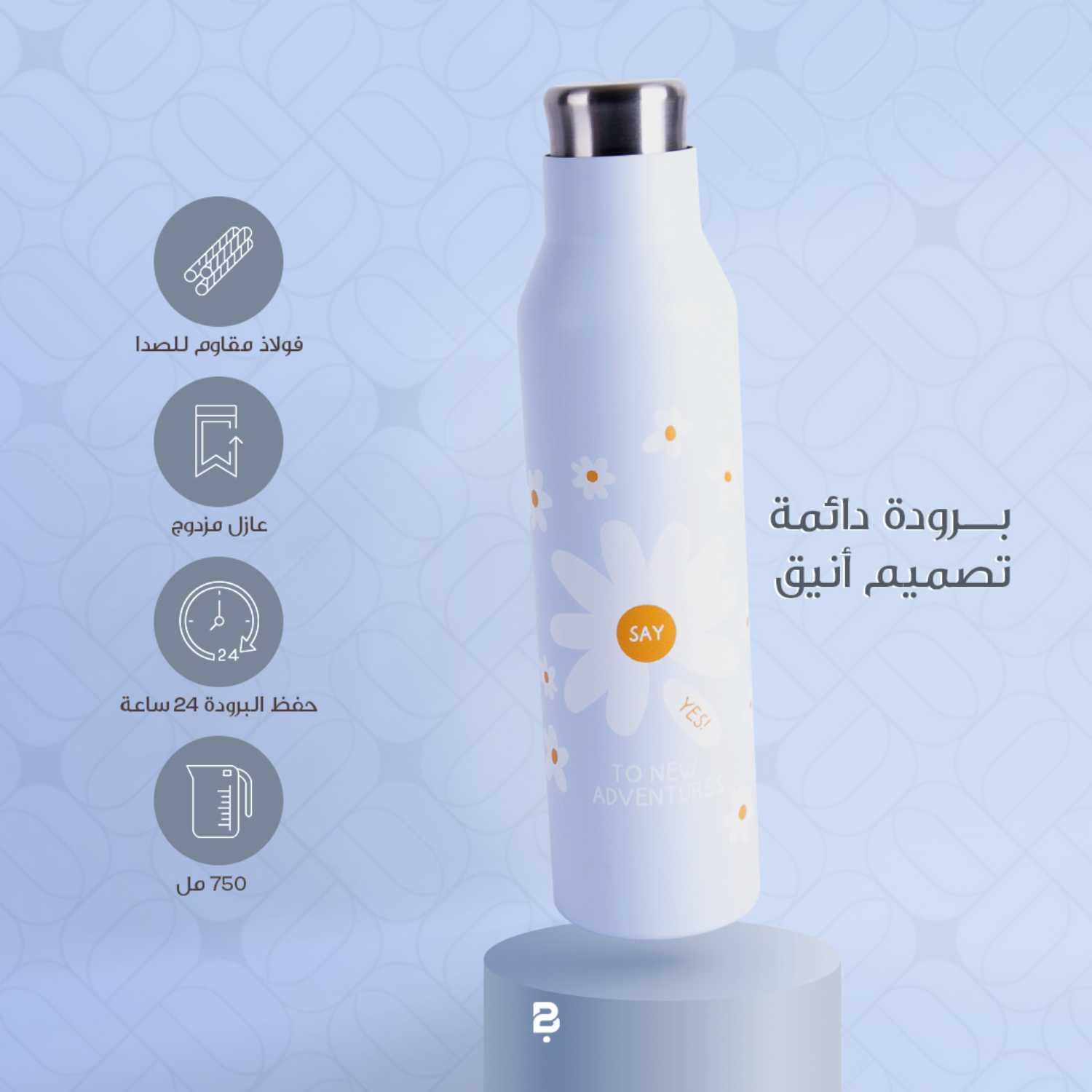 Stainless Steel Bottle 750 ml from Aurora