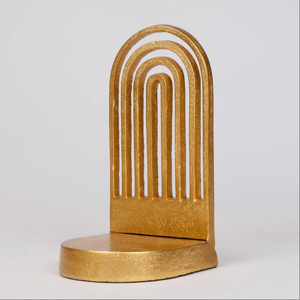 Metal stand decor