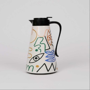 Vacuum Flask Colorful Eyes From Jade