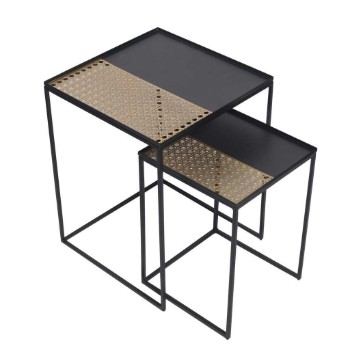 Rectangular table set from Rattan