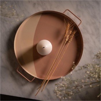 Round Serving Tray from Gibbous