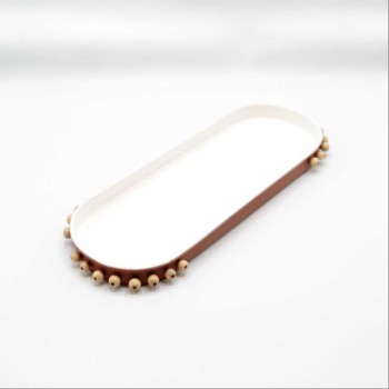 Oval Tray Terracotta L