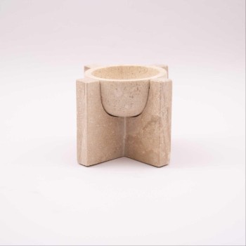 Serving Bowl with Stand from Blanca