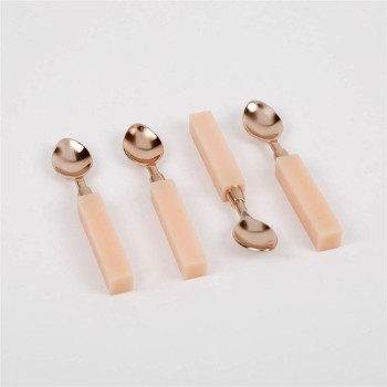 Resin - small spoons set/4