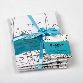 Fragrance Sachet Set of3 fresh linen From Blends
