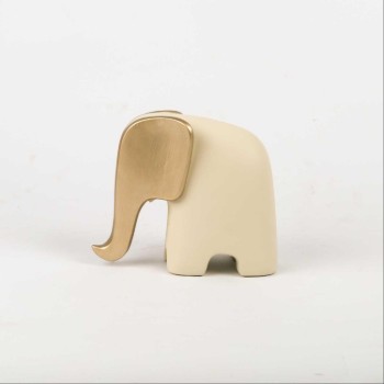 Vivid Sculptures Decoration Beige