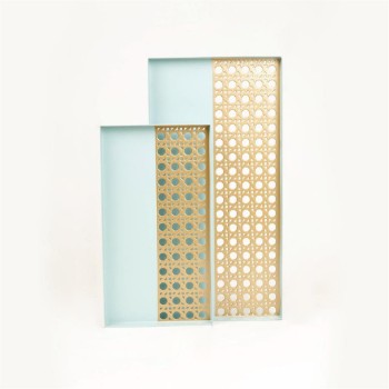 Rectangular Tray from rattan