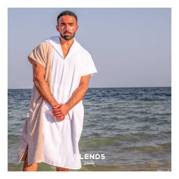 روب أستحمام طويل ومغلق