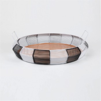 Round tray with handles From Mimosa