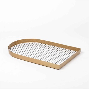 geometric serving tray from Azha