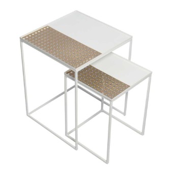 Rectangular table set from Rattan