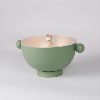 Serving Dish with Lid Italica from carbon