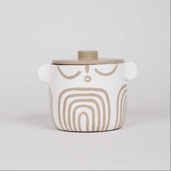 Wooden Canister From Dwell