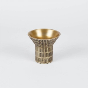 Metal candle holder Palm