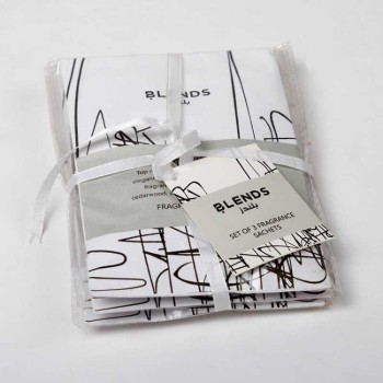 Fragrance Sachet Set of3 fresh linen From Blends