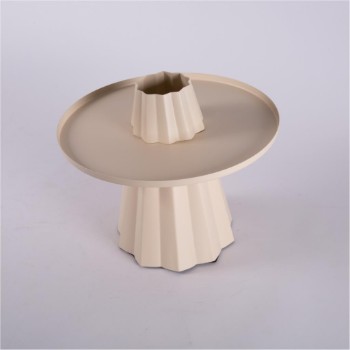 Vase with stand and tray