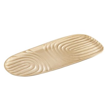Serving metal dish from Oro