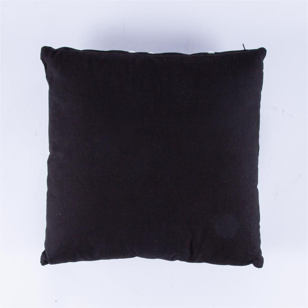 Cushion + Cover with white pattern