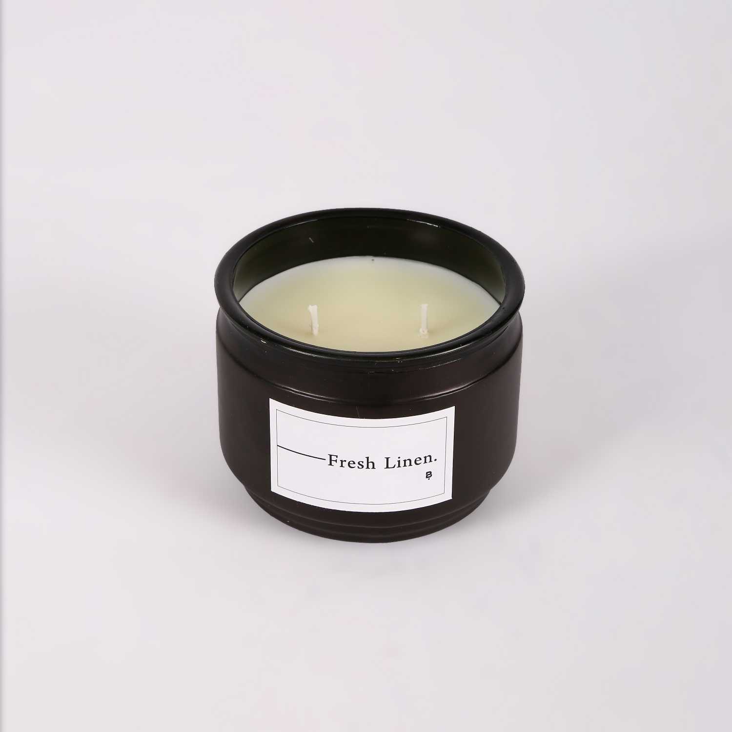 Scented Glass Jar Candle Fresh Linen