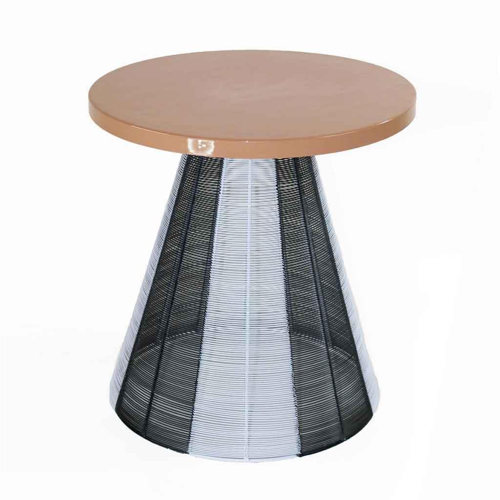 Metal side table from Mimosa