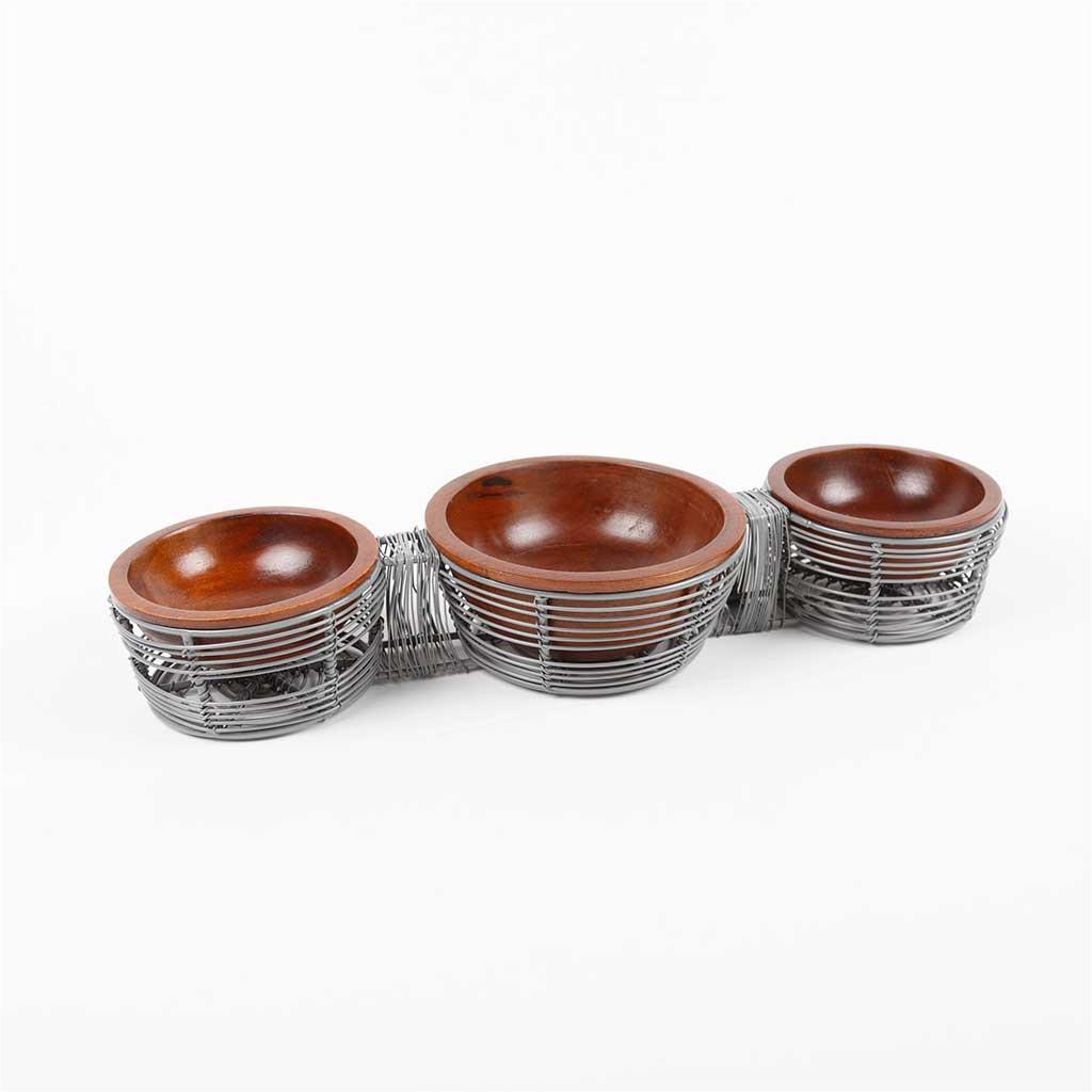 3 part serving platter from Mimosa