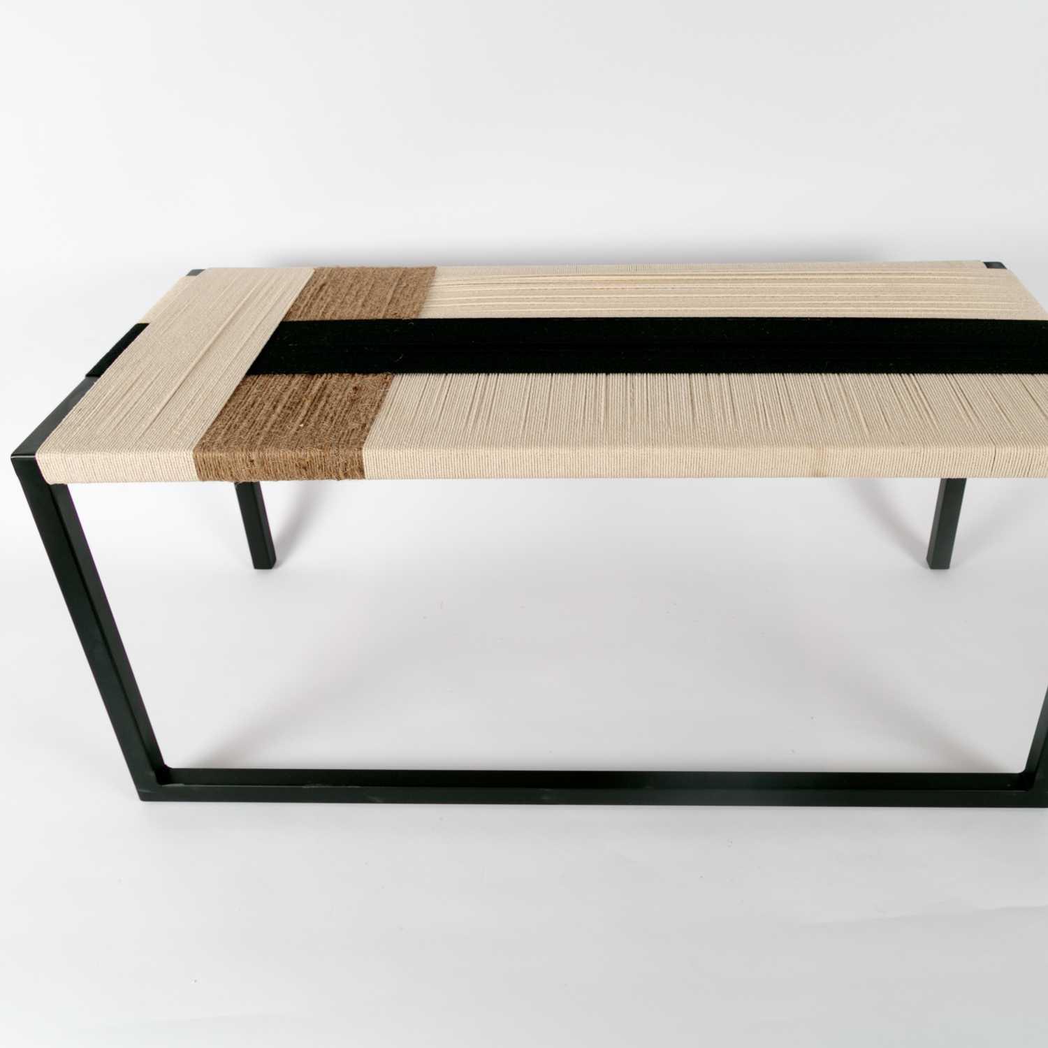 Bench with Stools - S/3