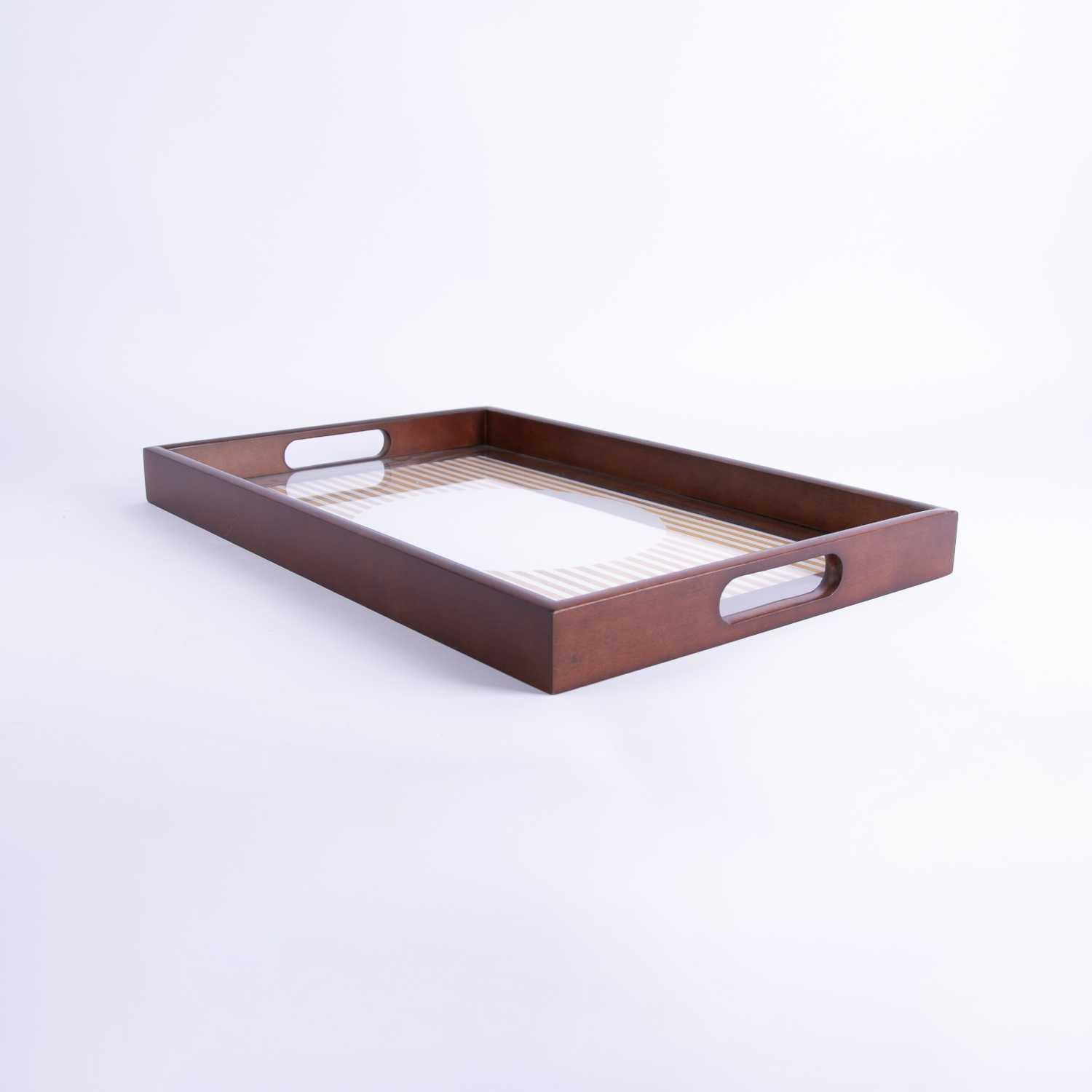 Large Serving Wooden Tray from Aurora