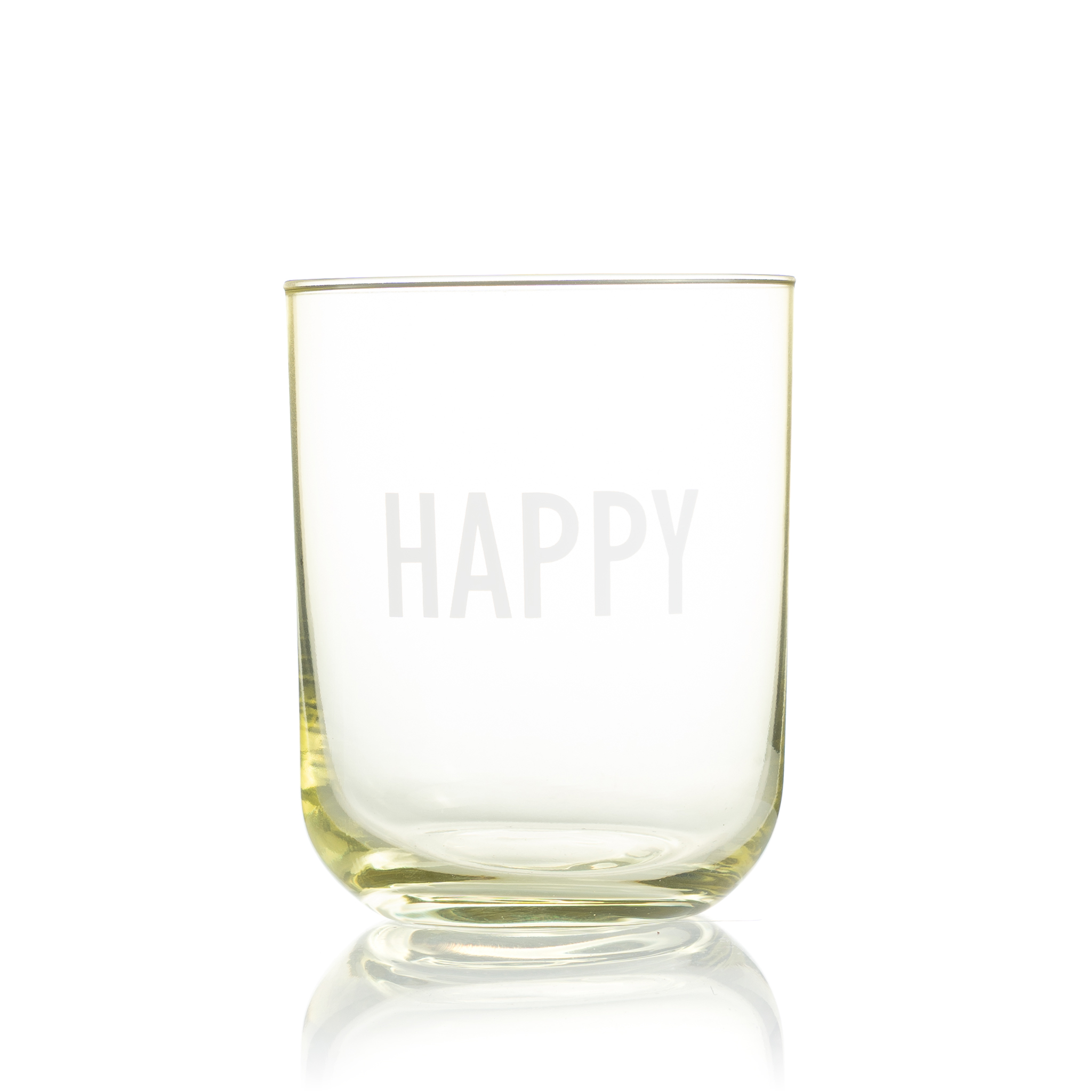 كوب تقديم مشروبات بعبارة Happy من اورورا