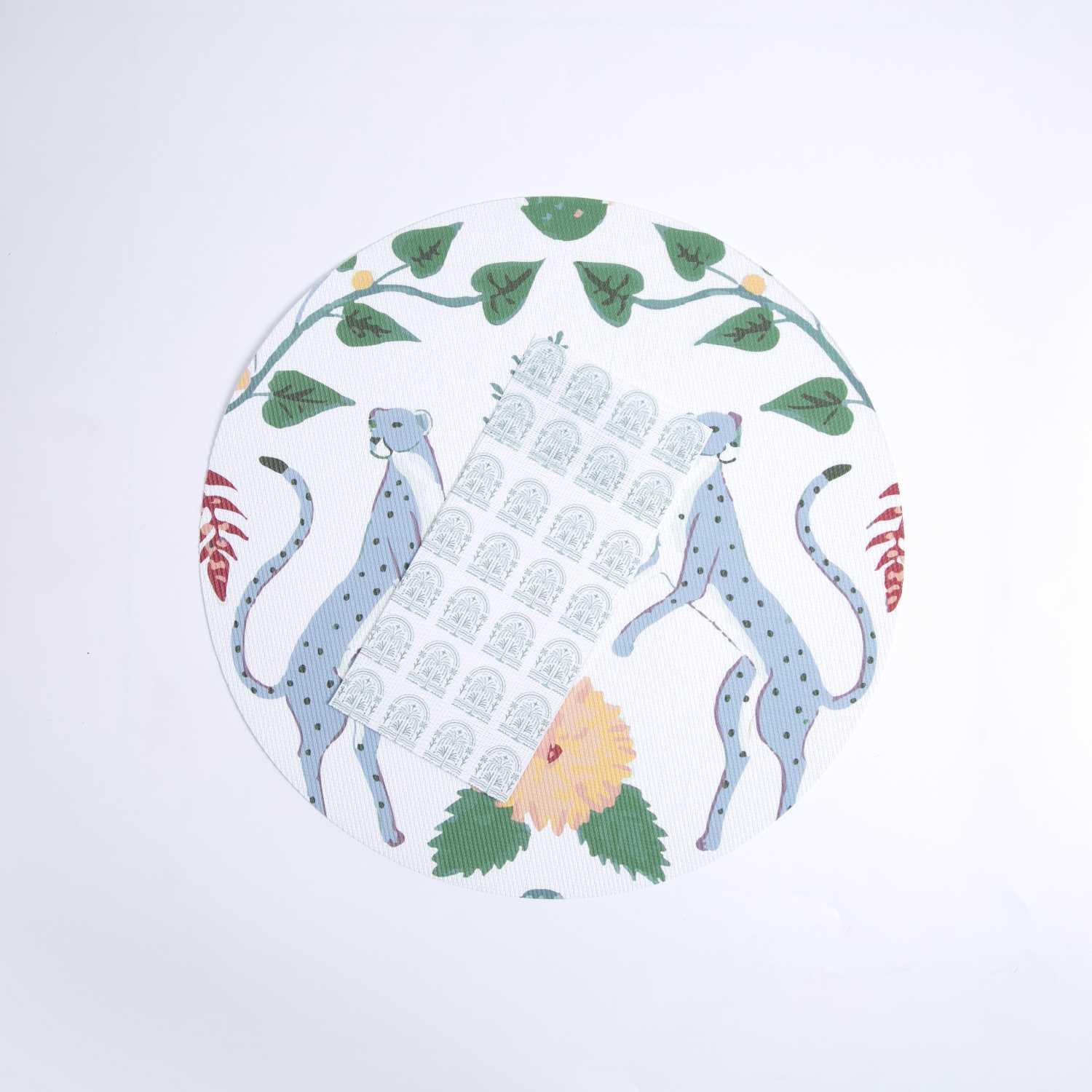 Round Woven Placemat from Belina
