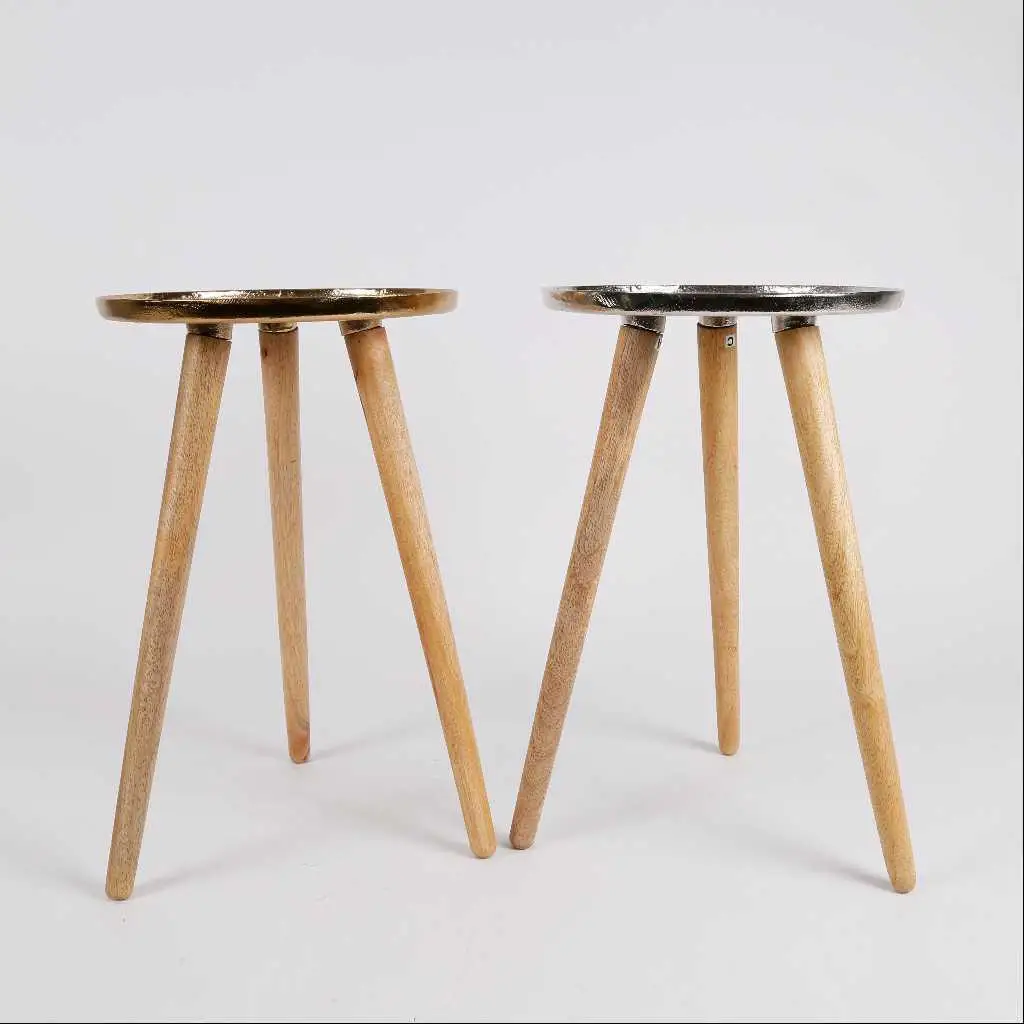 Side Table - Silver