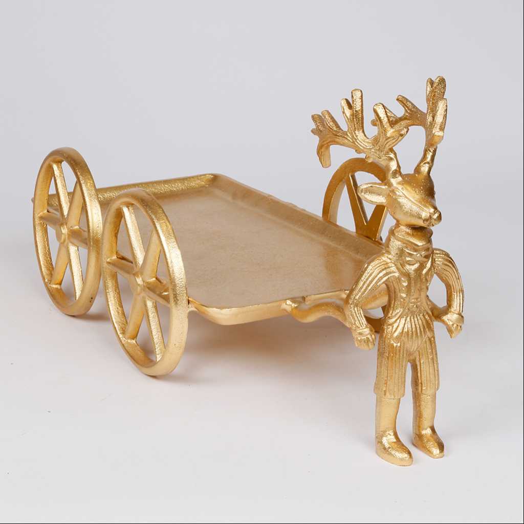 Reindeer cart tray