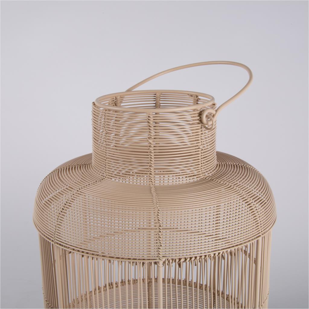 Mesh metal lantern