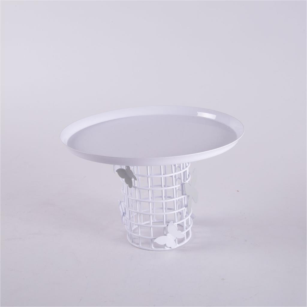 Cake stand with Cylindrical base butterfly