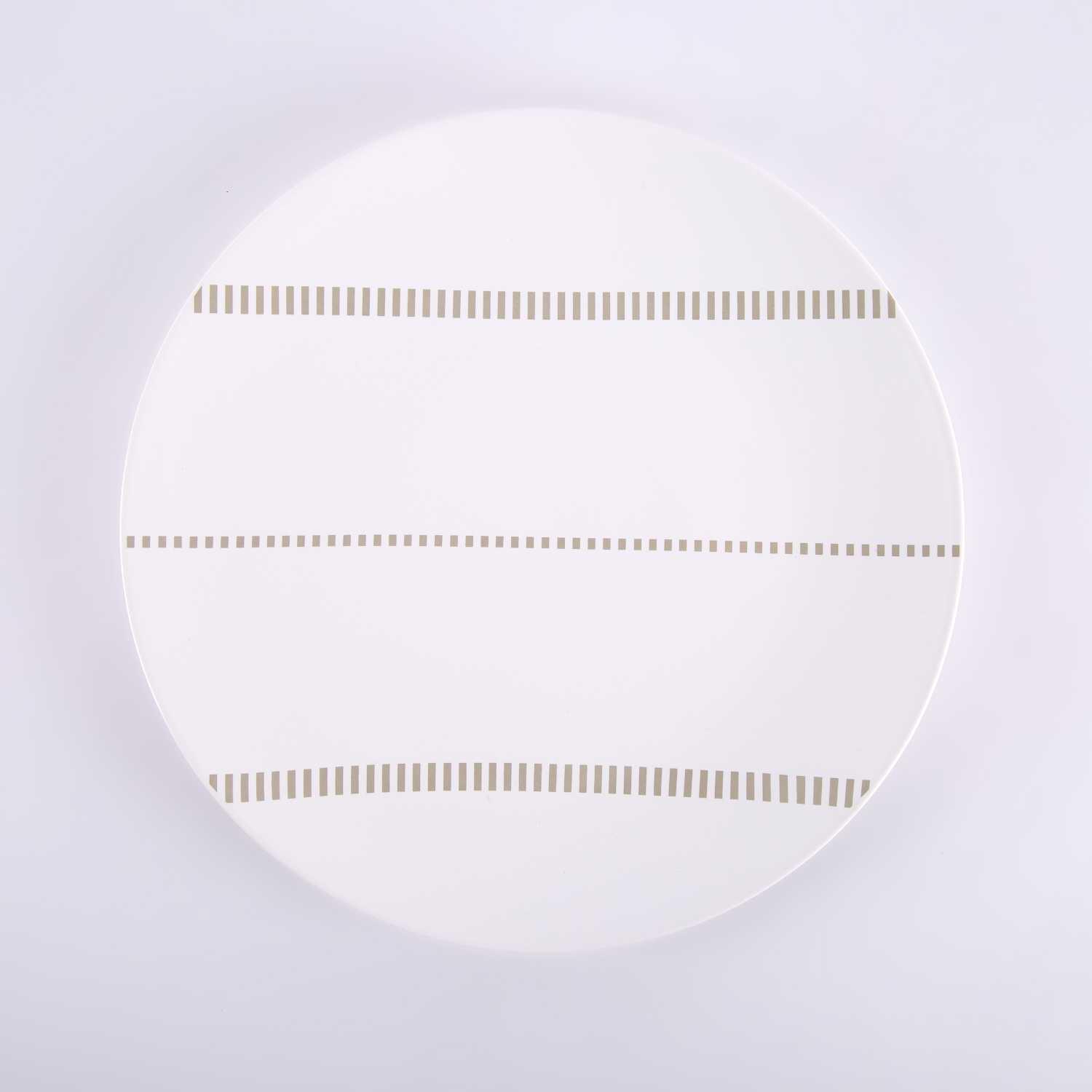 

dinner plate from atheela, White beige