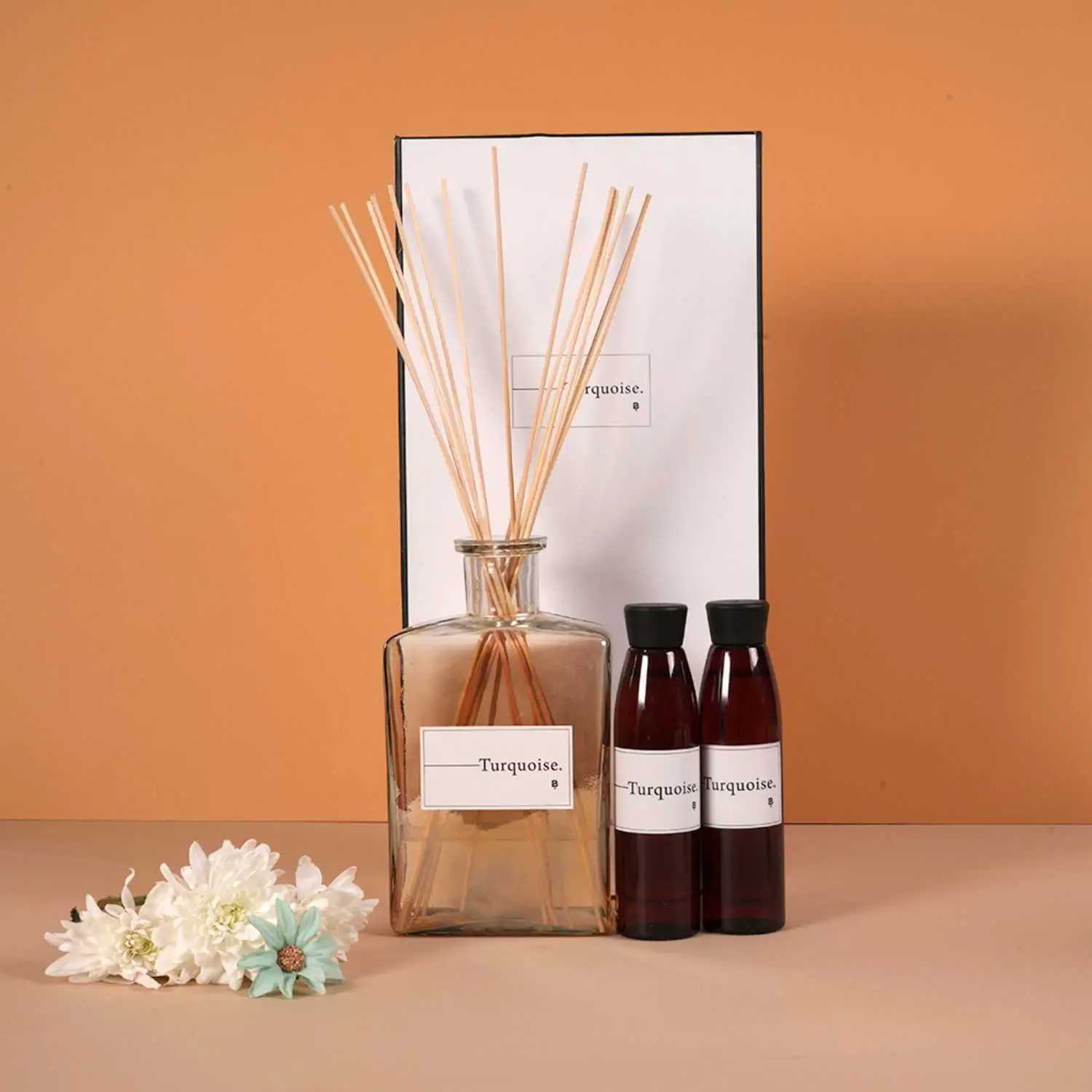 مجموعة أعواد توزيع عطرتركواز