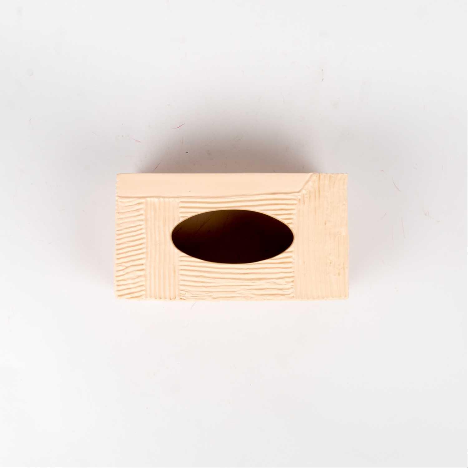 Aurora Tissue Box Beige