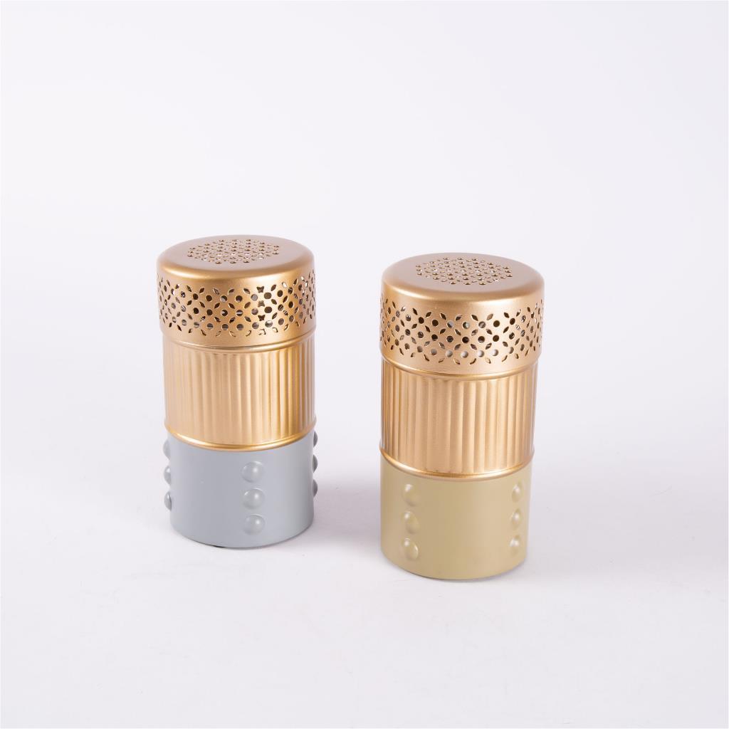 Metal mabkhara with cover