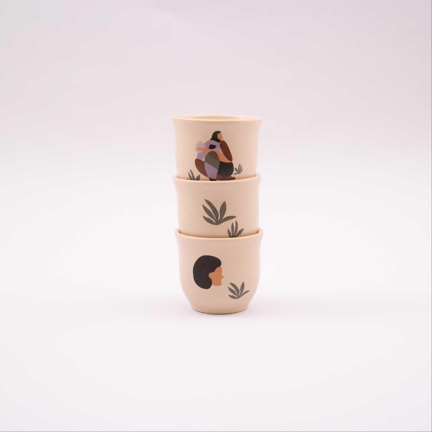 Cup Set Of 6 From Viola