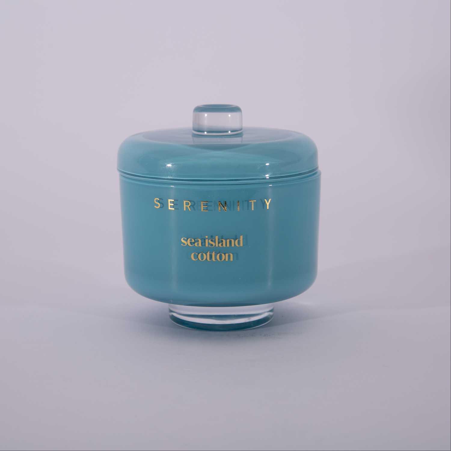 Amaya Scented Glass Tin Candle