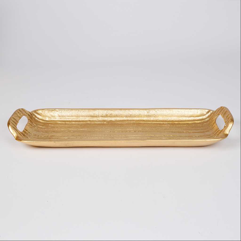 Serving metal tray