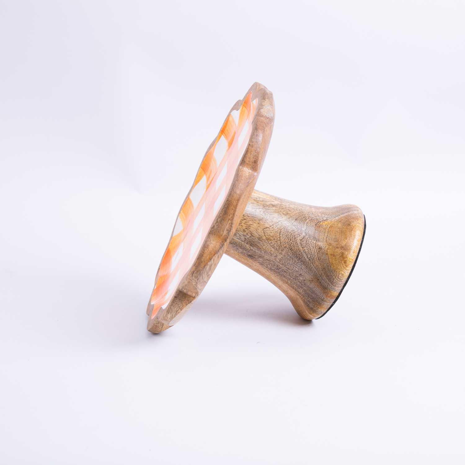 Wooden Cake Stand from Solana
