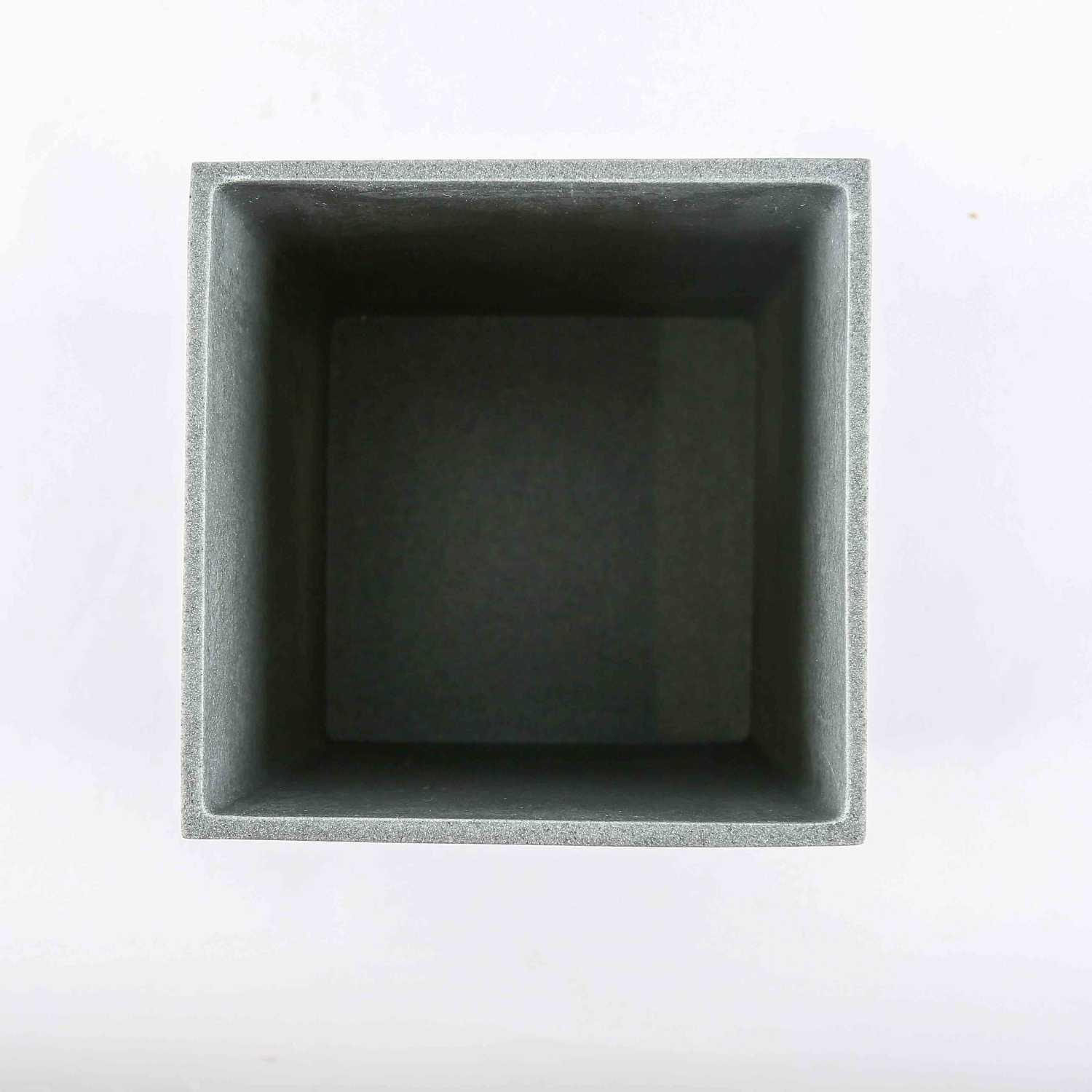Gray waste bin
